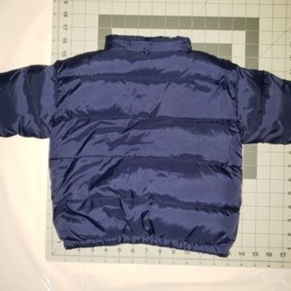 ♡SESAME ST 🔹️puffer coat dark blue 🔸️no hood *12Mths - Picture 3 of 8